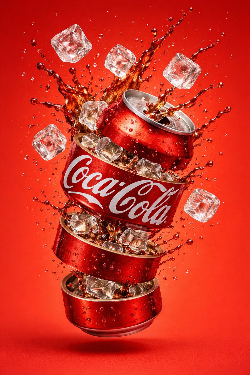 8k Hyper Realistic Carbonated Can Splash