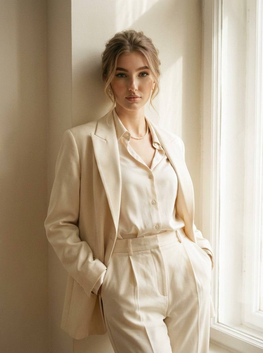 Soft Film Luxury Portrait Vintage Fashion