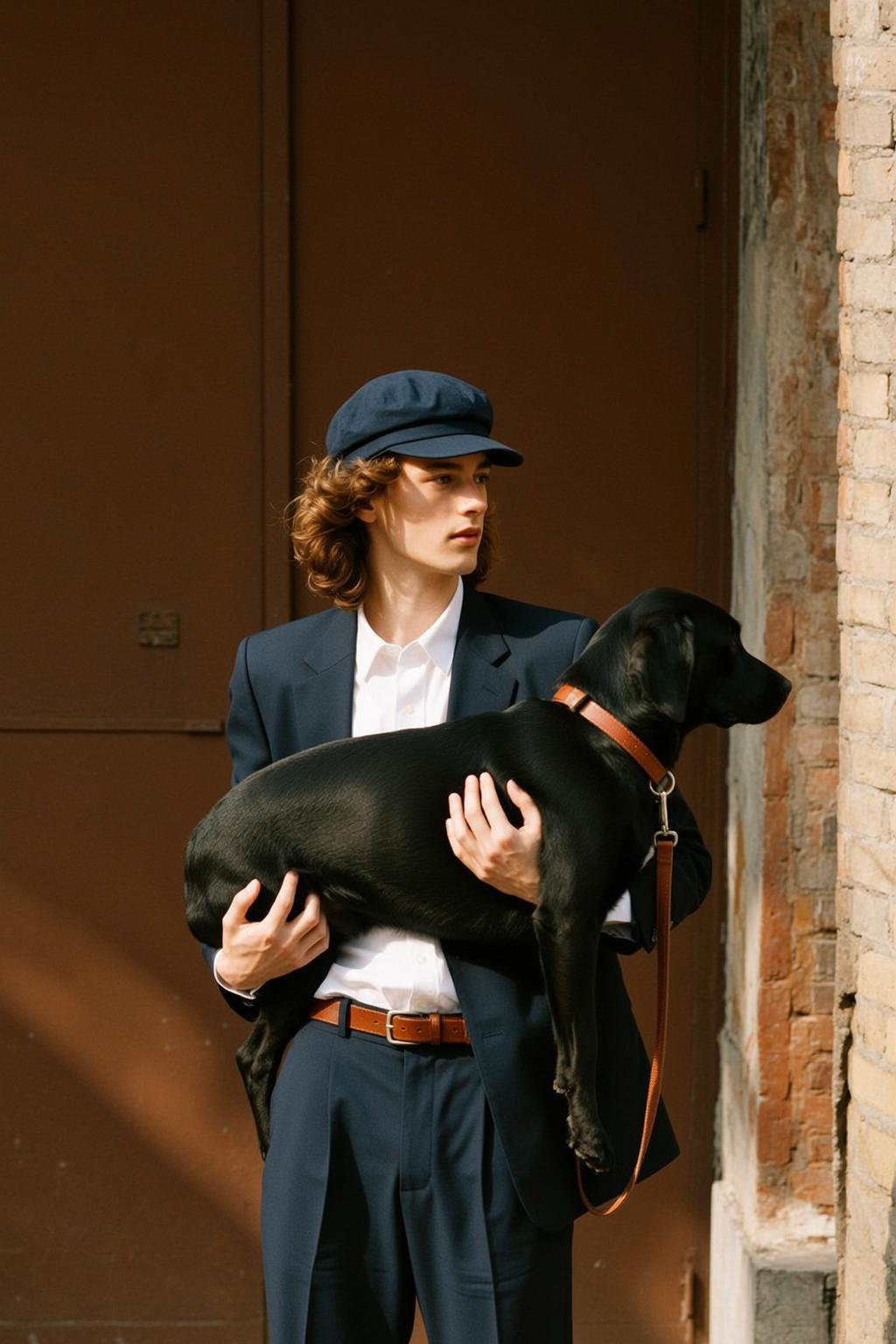Young Curly Brown Hair Medium Length Fair reference photo