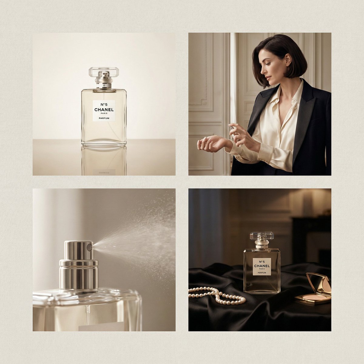 Chanel Perfume Parisian Luxury Advertisement