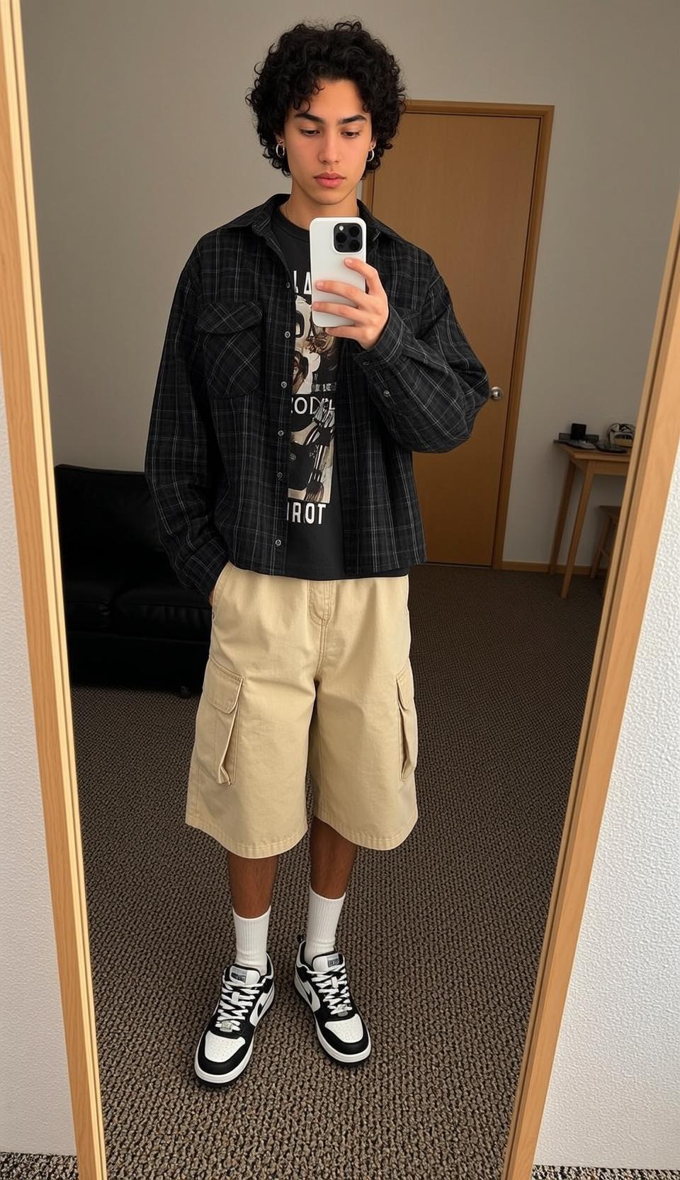 Mirror Selfie Phone Portrait reference photo