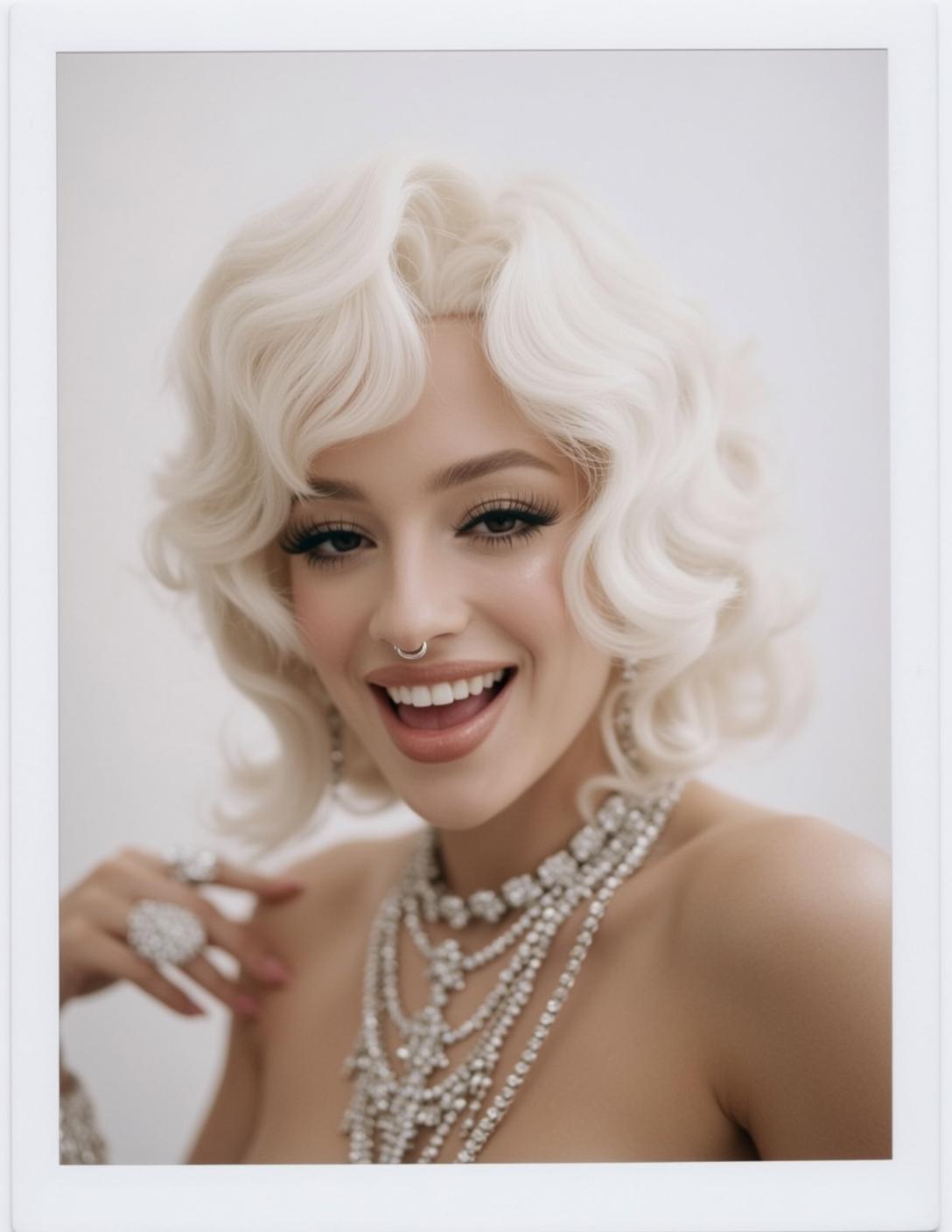 Rhinestone Smile Studio Portrait