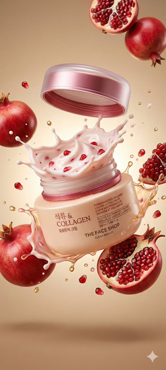 Cosmetic Cream Explosion Studio Photo