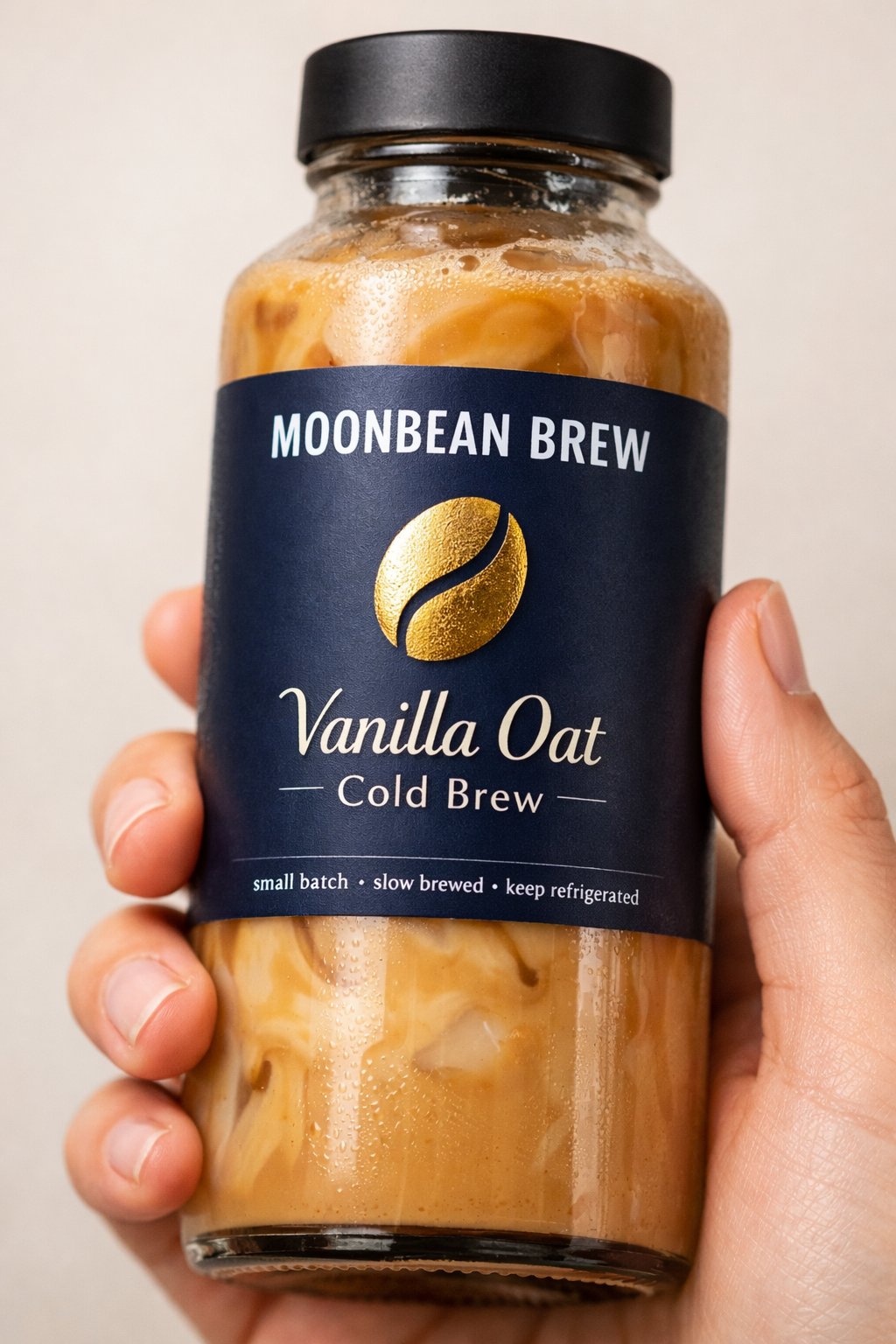 Realistic Liquid Product Studio Shot