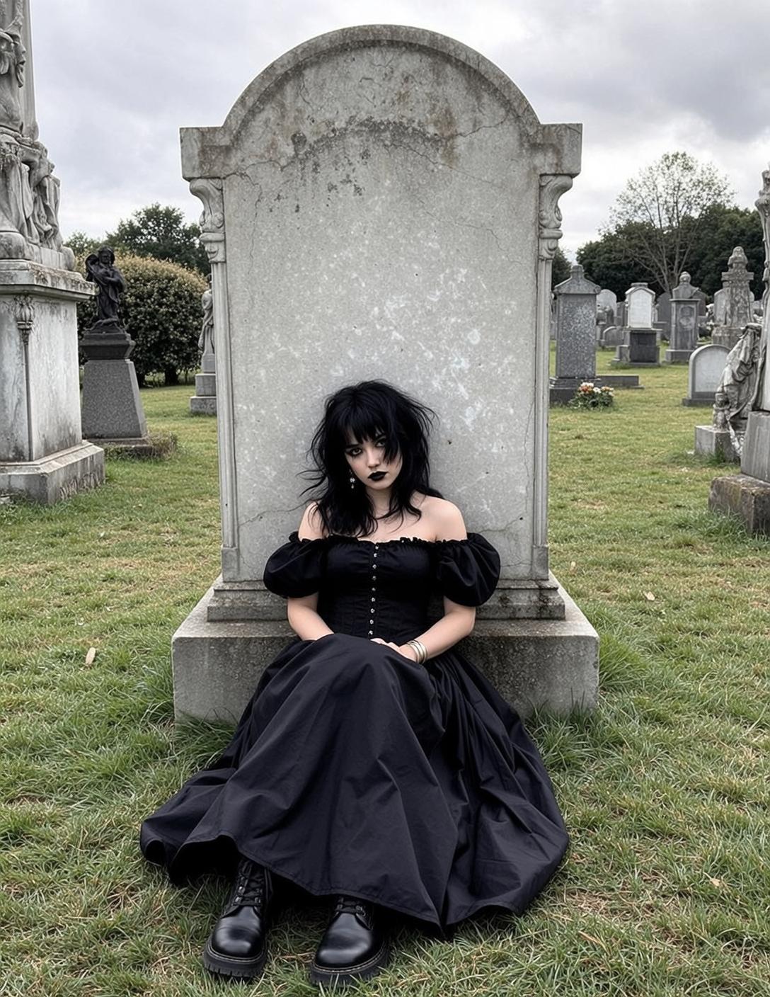 Tombstone Corset Portrait reference photo